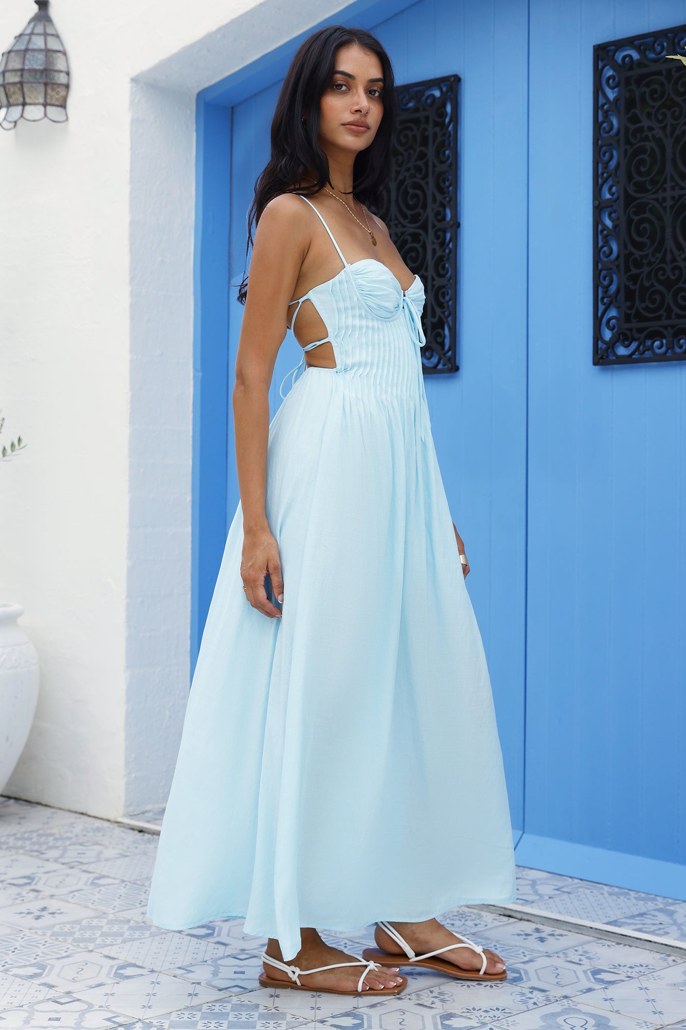 Summer Dreaming Maxi Dress Blue | Fortunate One Summer Dreaming Maxi Dress Blue | Fortunate One