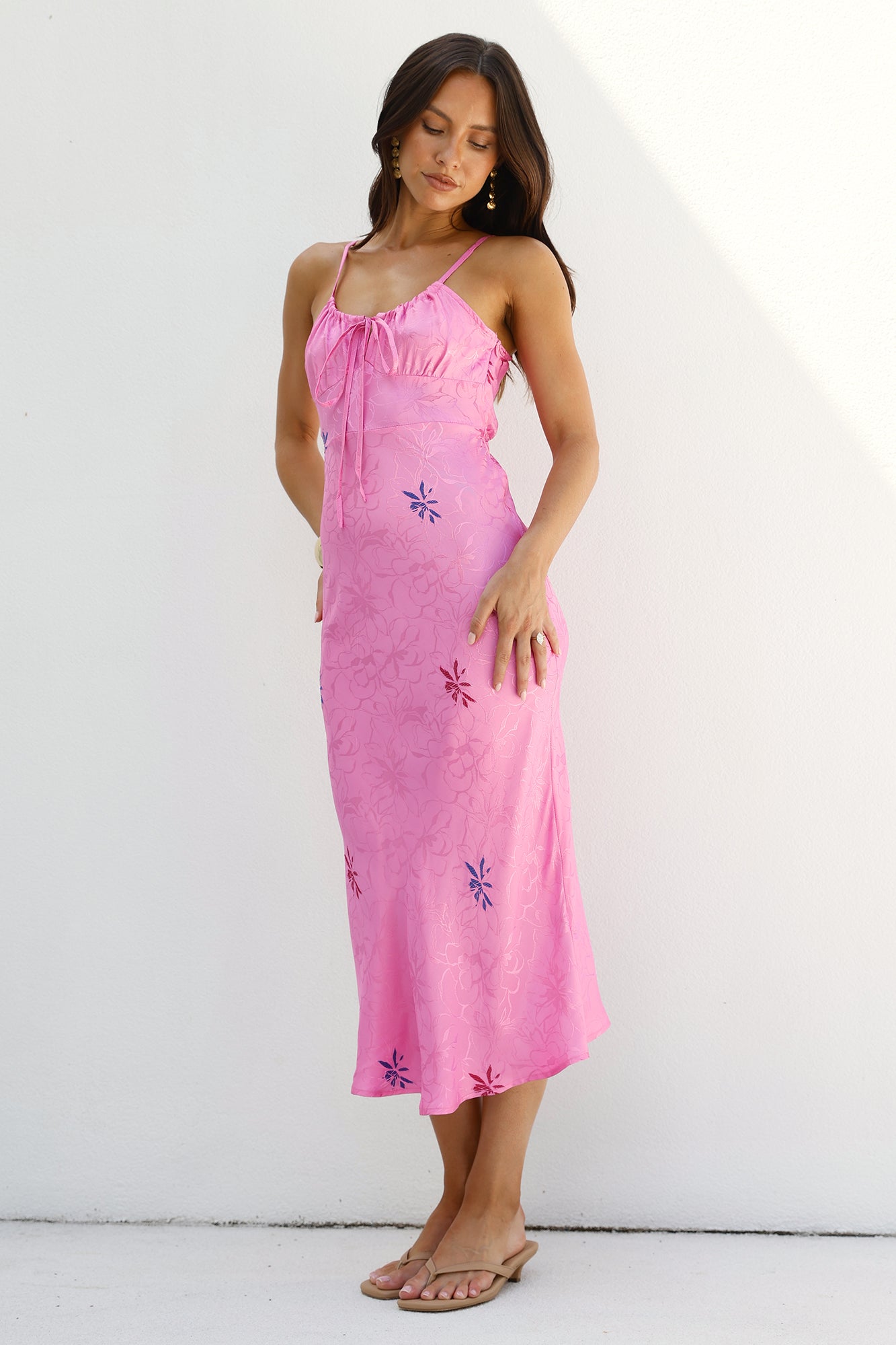 sndys pink dress HELENE MINI DRESS SHELL PRINT / 3XL