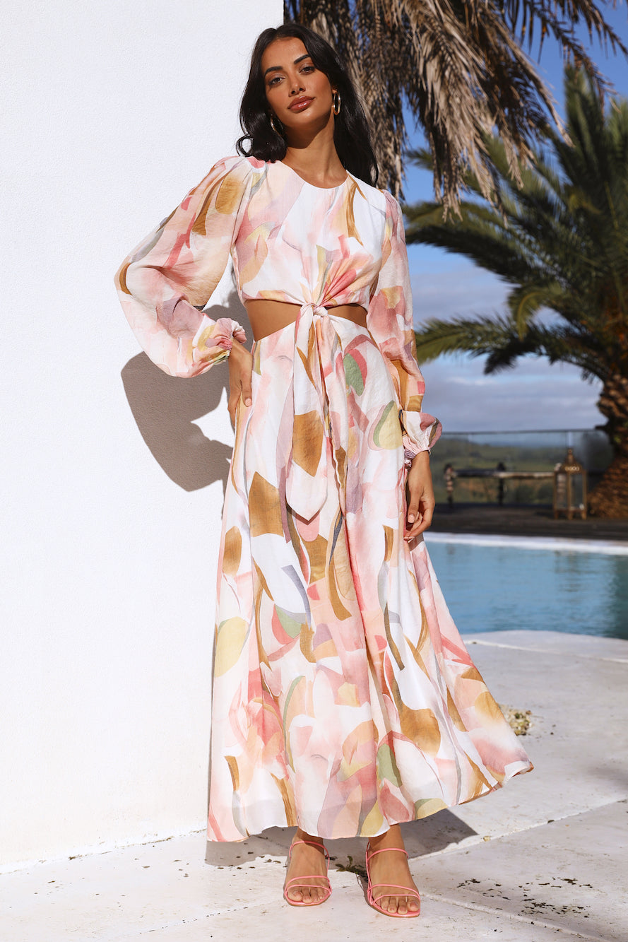 Inner Peace Maxi Dress Multi Size S Inner Peace Maxi Dress Multi Size S