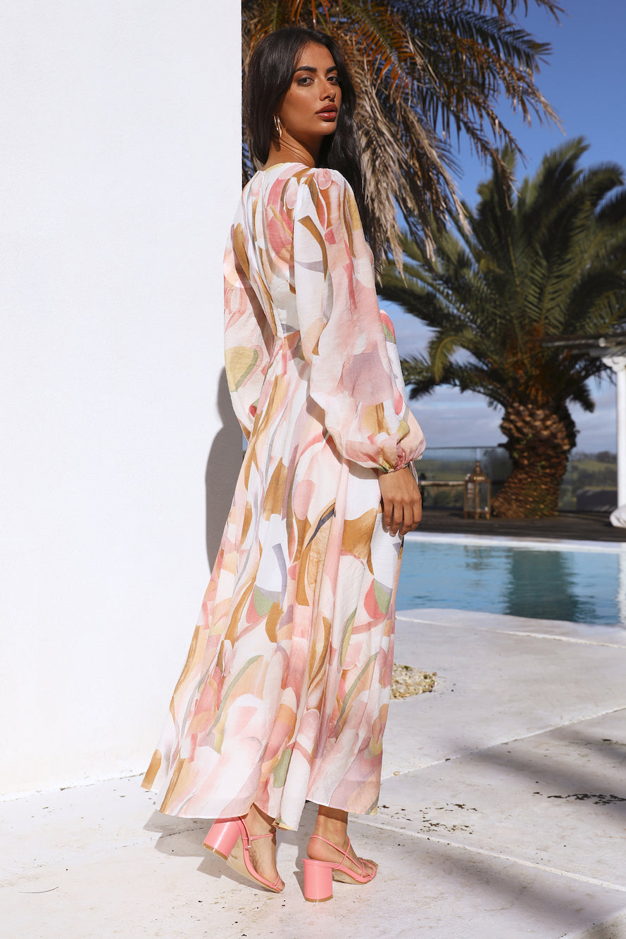 maxi dress multi Carmen Maxi Dress