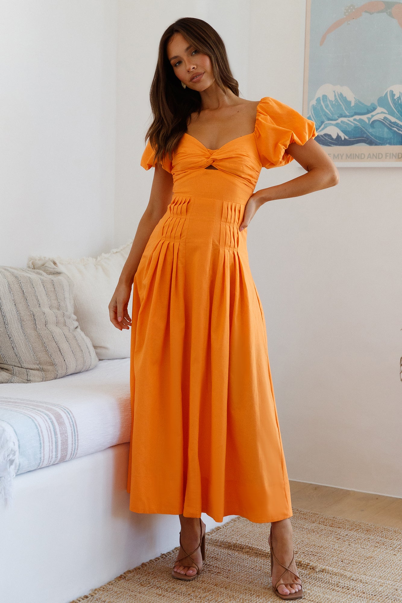 orange maxi dresses Feeling Tanned Maxi Dress Orange