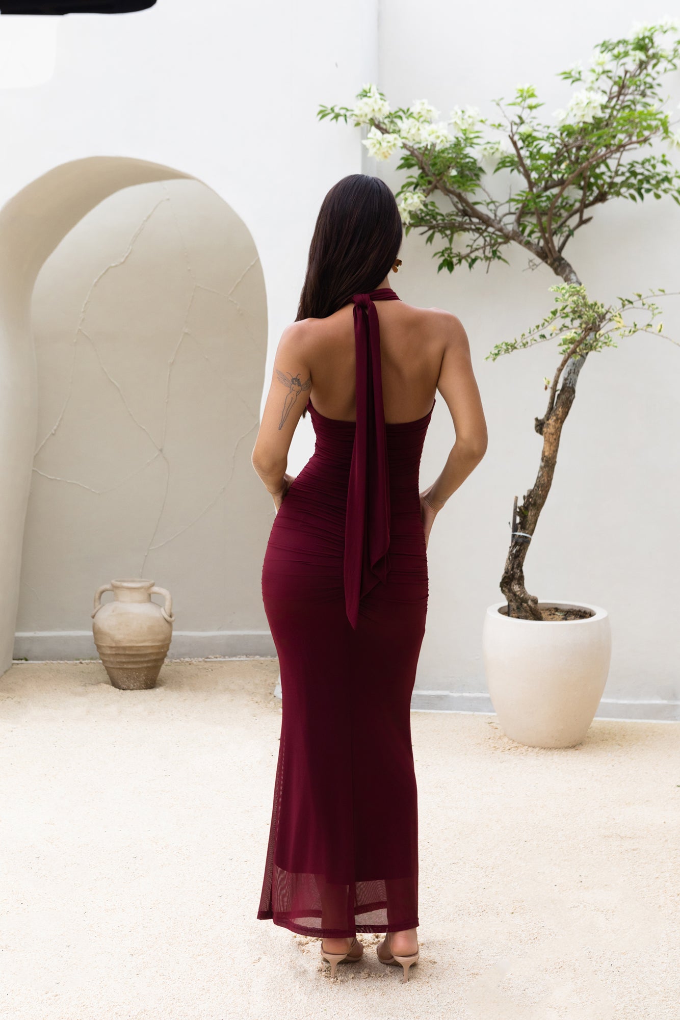 Midnight Muse Maxi Dress Burgundy | Fortunate One Midnight Muse Maxi Dress Burgundy | Fortunate One