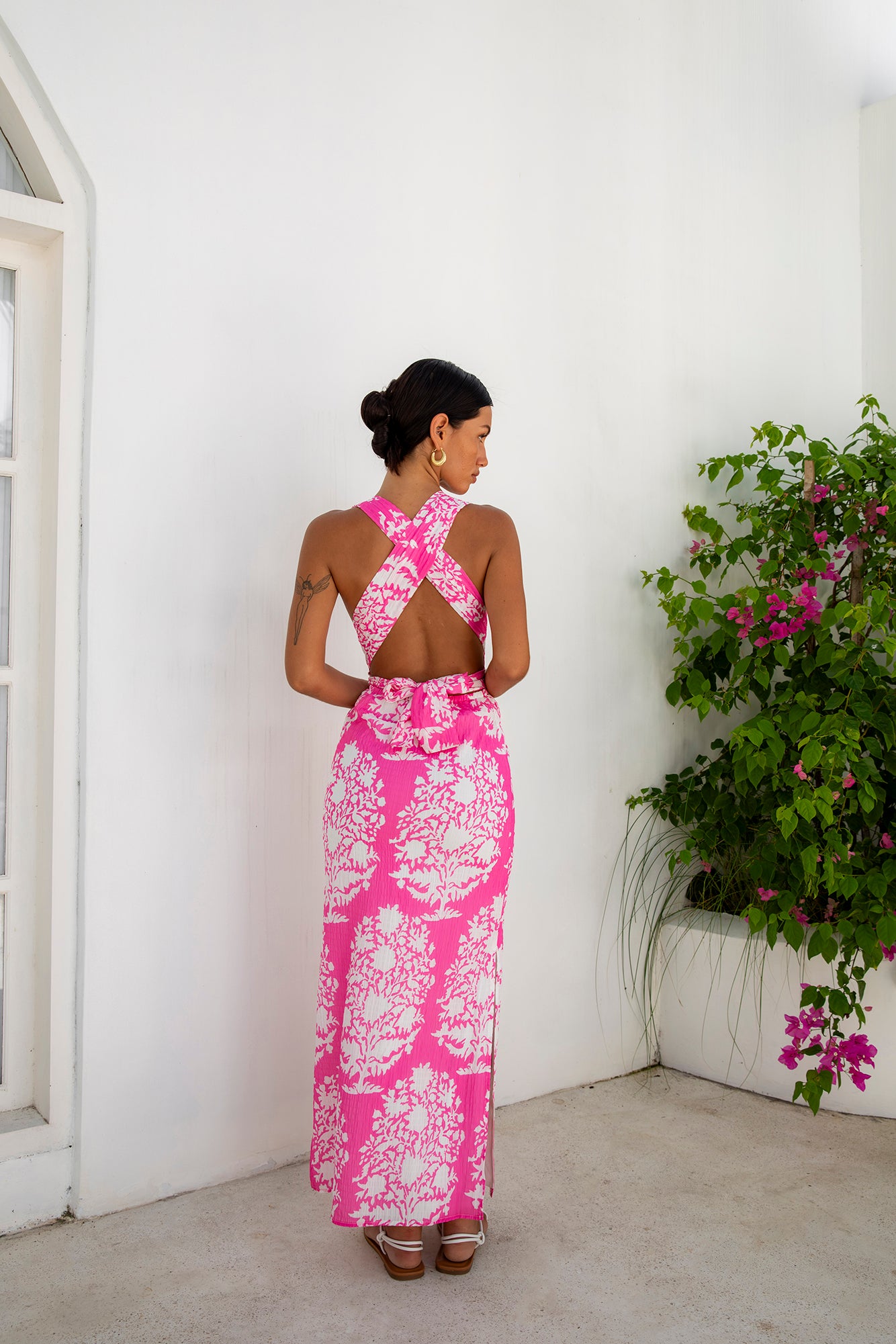 Harper Maxi Dress Pink Size L Harper Maxi Dress Pink Size L