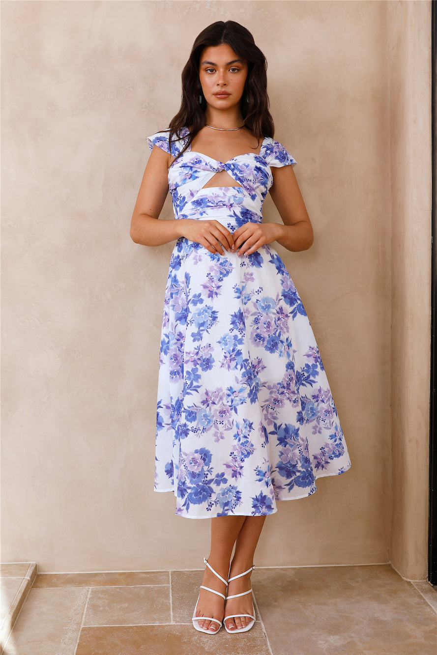 Blue Midi Dresses | Fortunate One Blue Midi Dresses | Fortunate One