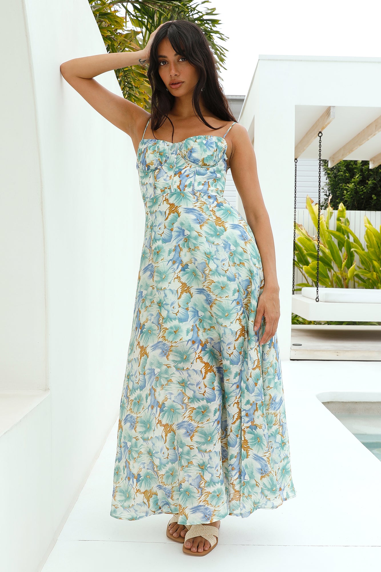 Amazon Adventure Maxi Dress Green | Fortunate One Amazon Adventure Maxi Dress Green | Fortunate One