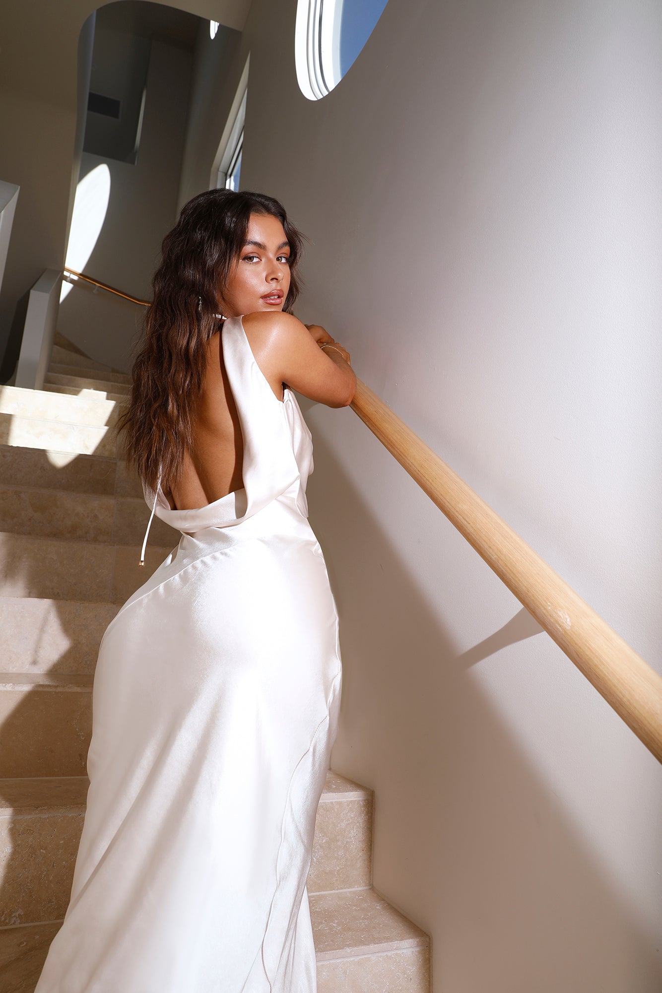 champagne dress near me Shannon One Shoulder Dress, in Champagne Luxe Satin, Size: Large | Show Me Your Mumu