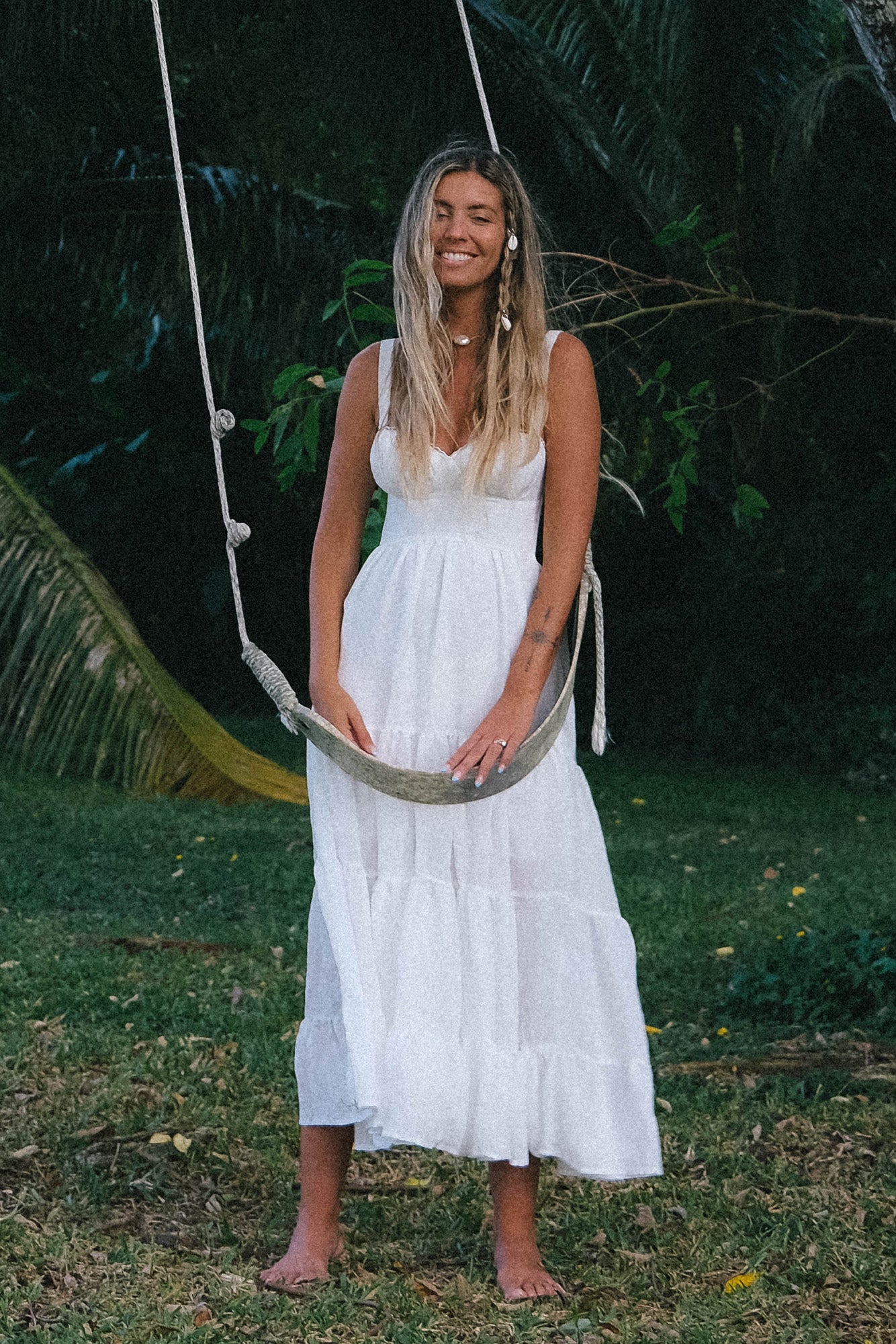 Somebody New Midi Dress White | Fortunate One Somebody New Midi Dress White | Fortunate One