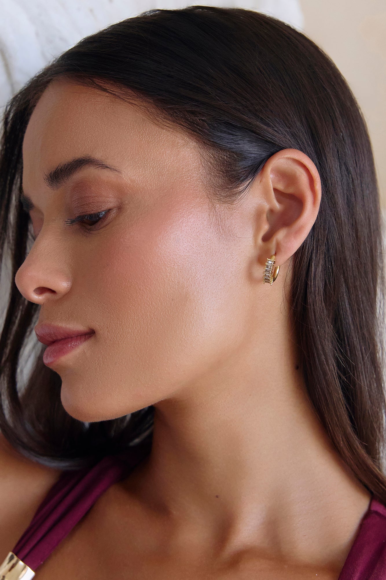 Coastal Swirl Earrings Gold