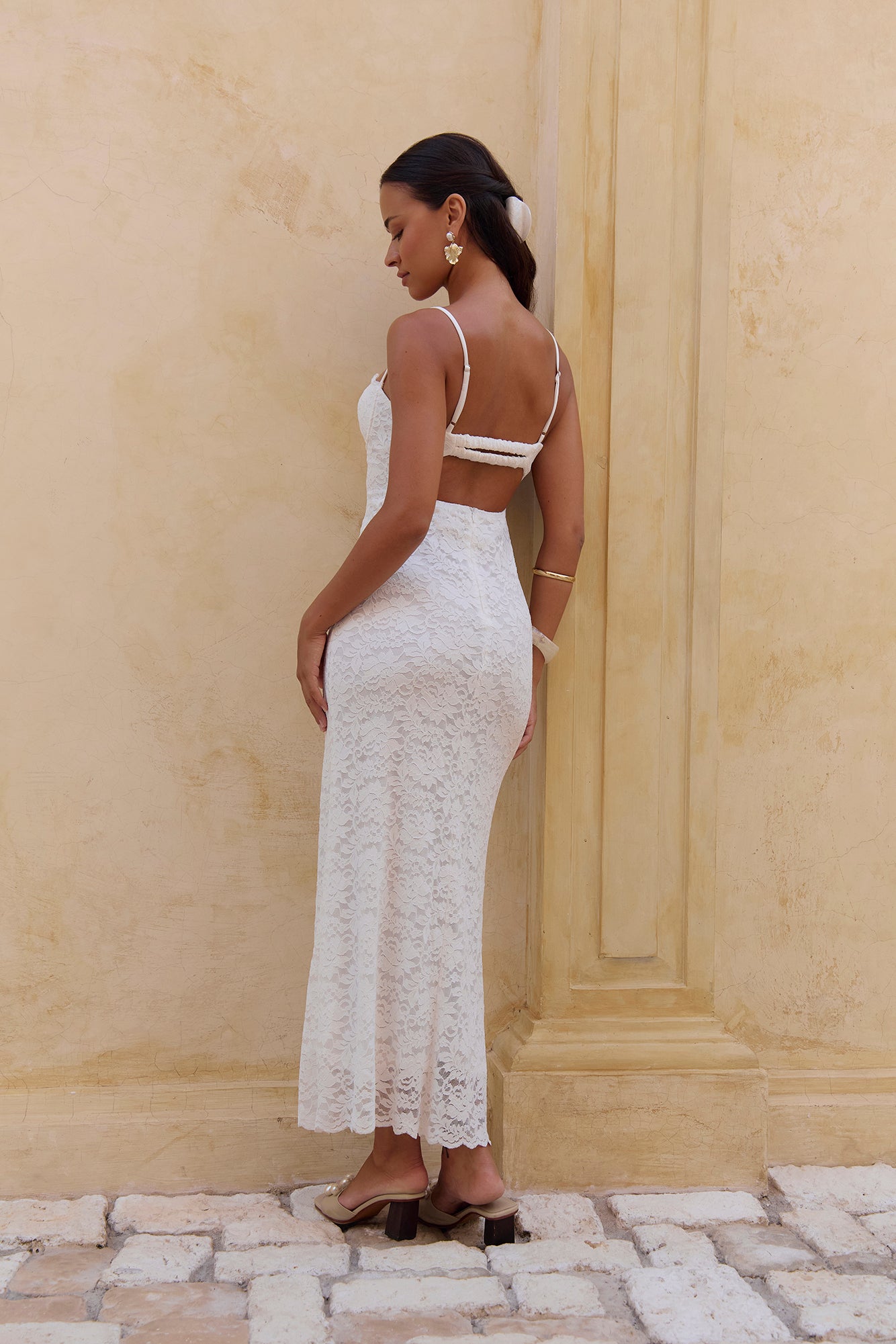 gloria lace maxi dress Gloria Lace Maxi Dress