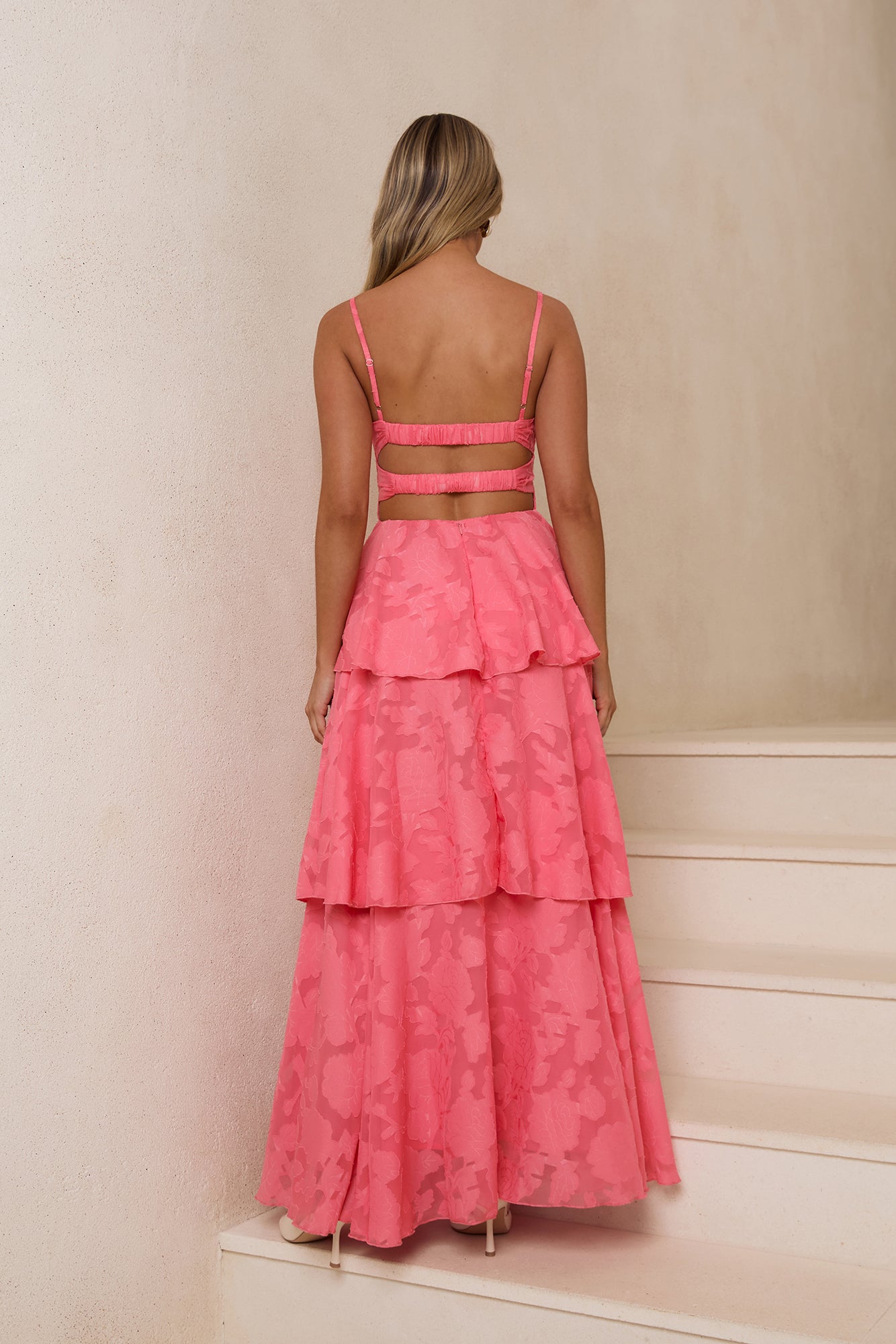 Sweet Promises Maxi Dress Coral