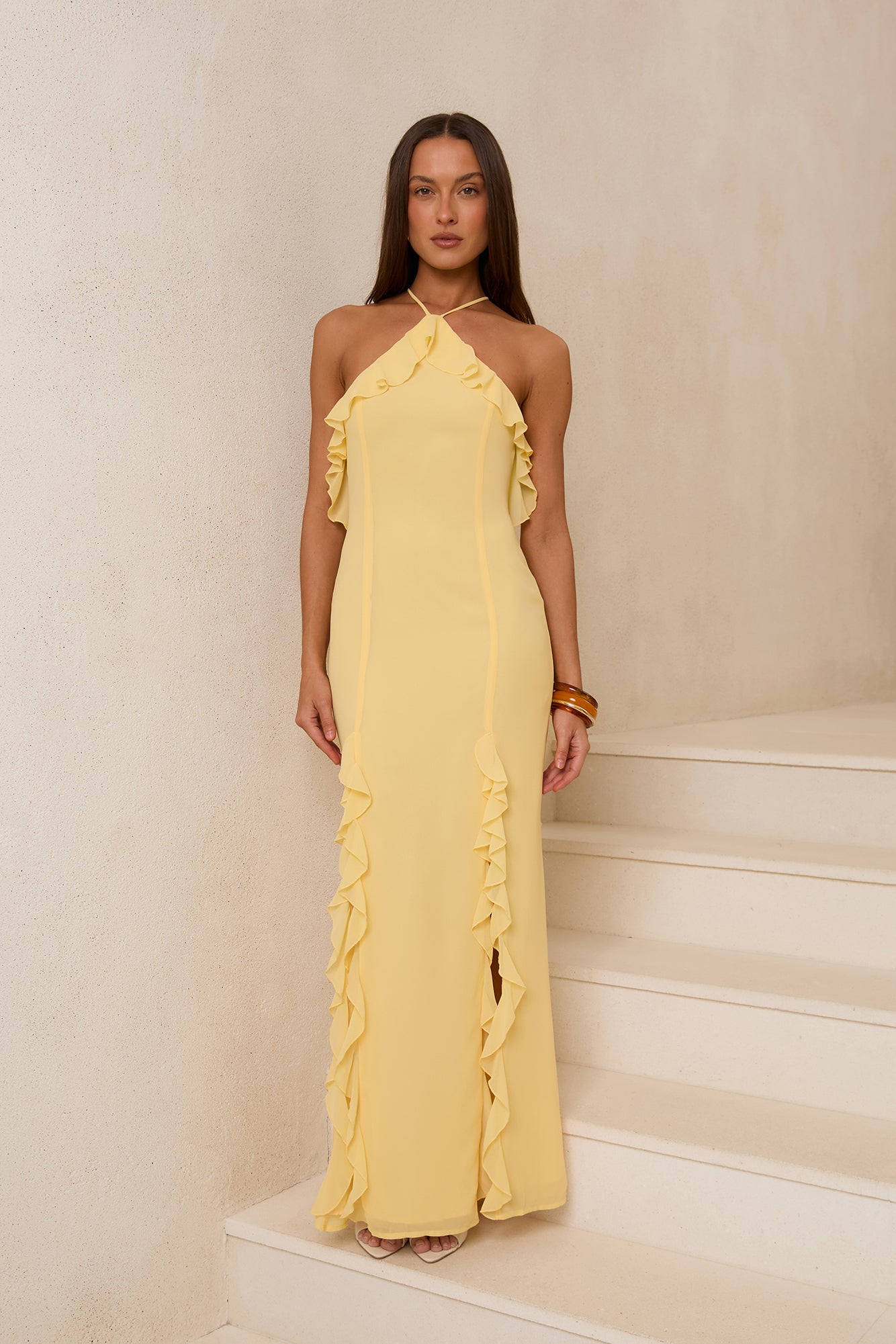 Showstopper Nights Maxi Dress Butter