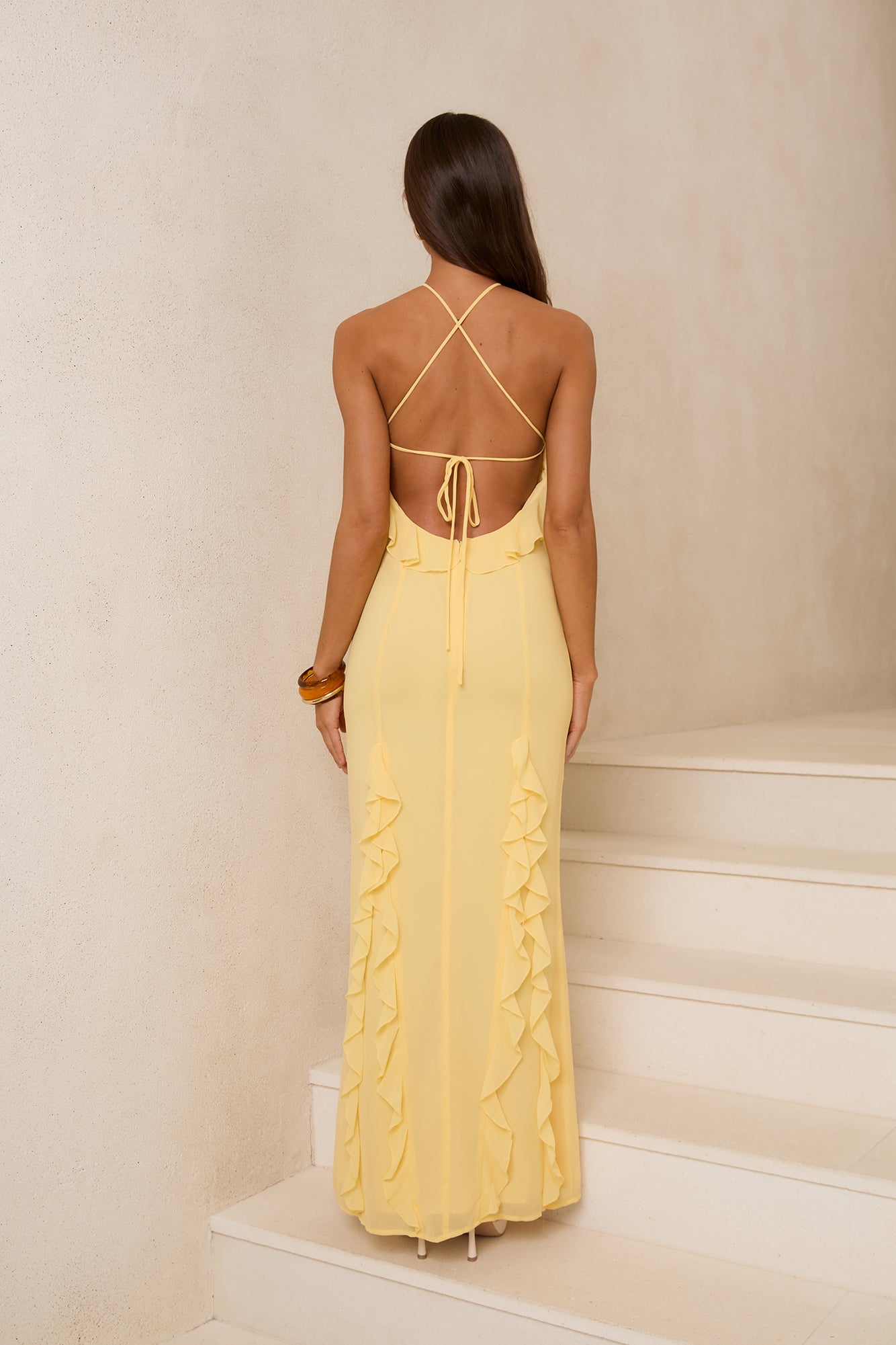 Showstopper Nights Maxi Dress Butter