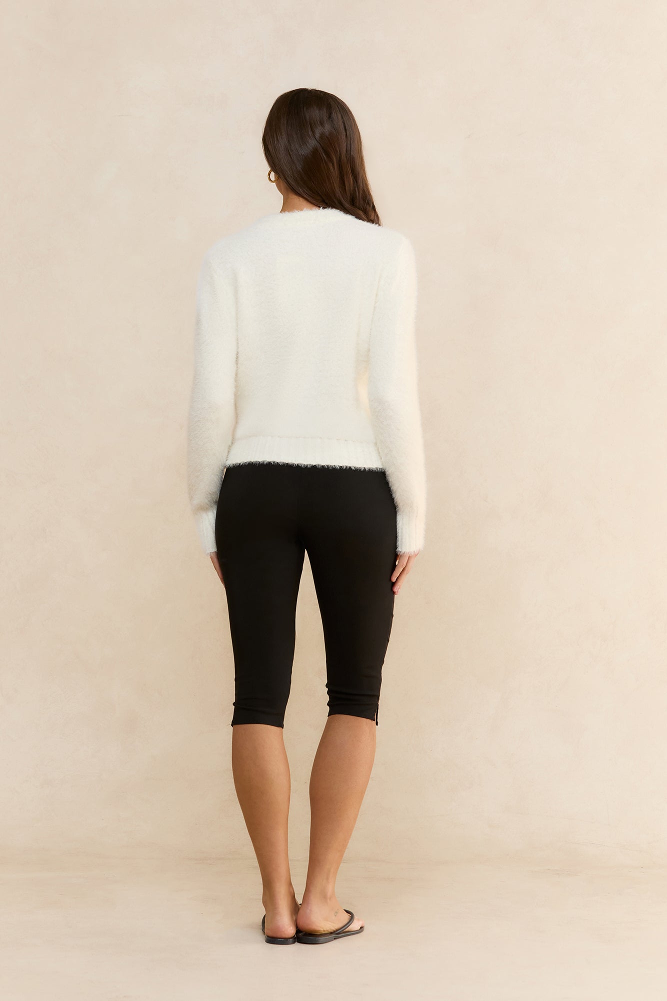 Cosy Moments Knit Sweater White