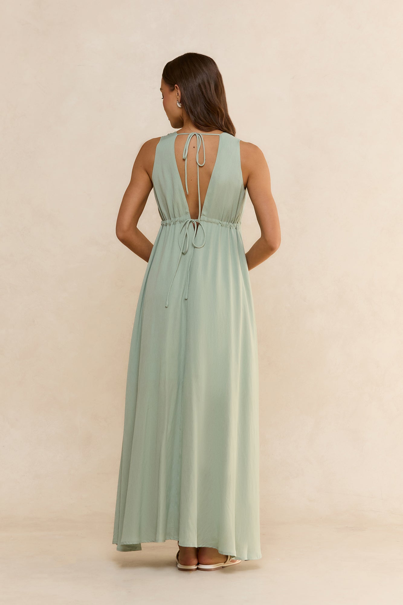 Safety Net Maxi Dress Sage