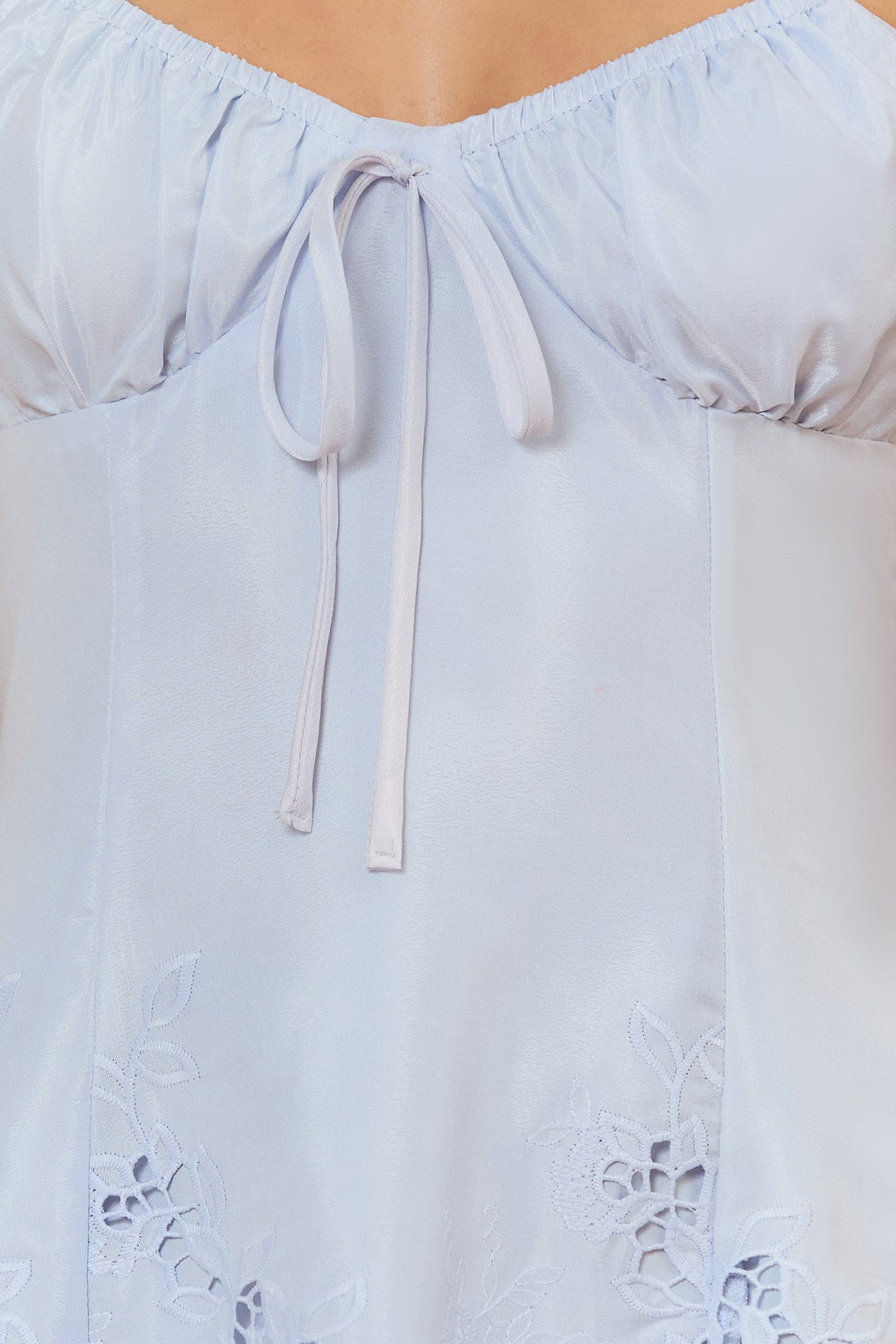 Delicate Darling Mini Dress Blue