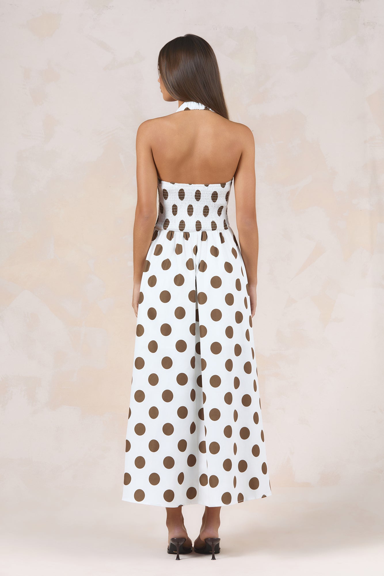 Chic Riviera Halter Maxi Dress