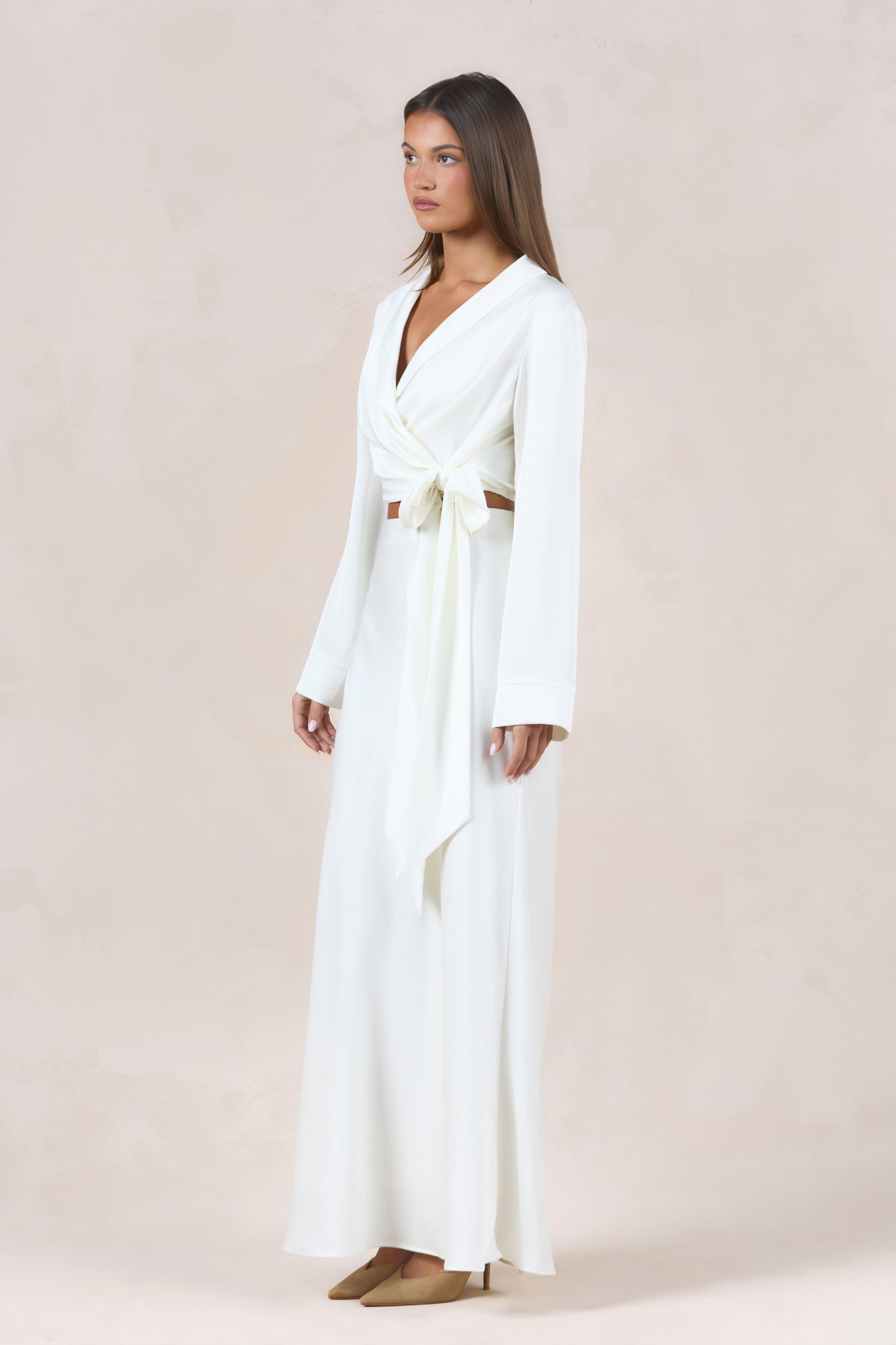 Satin Breeze Set White