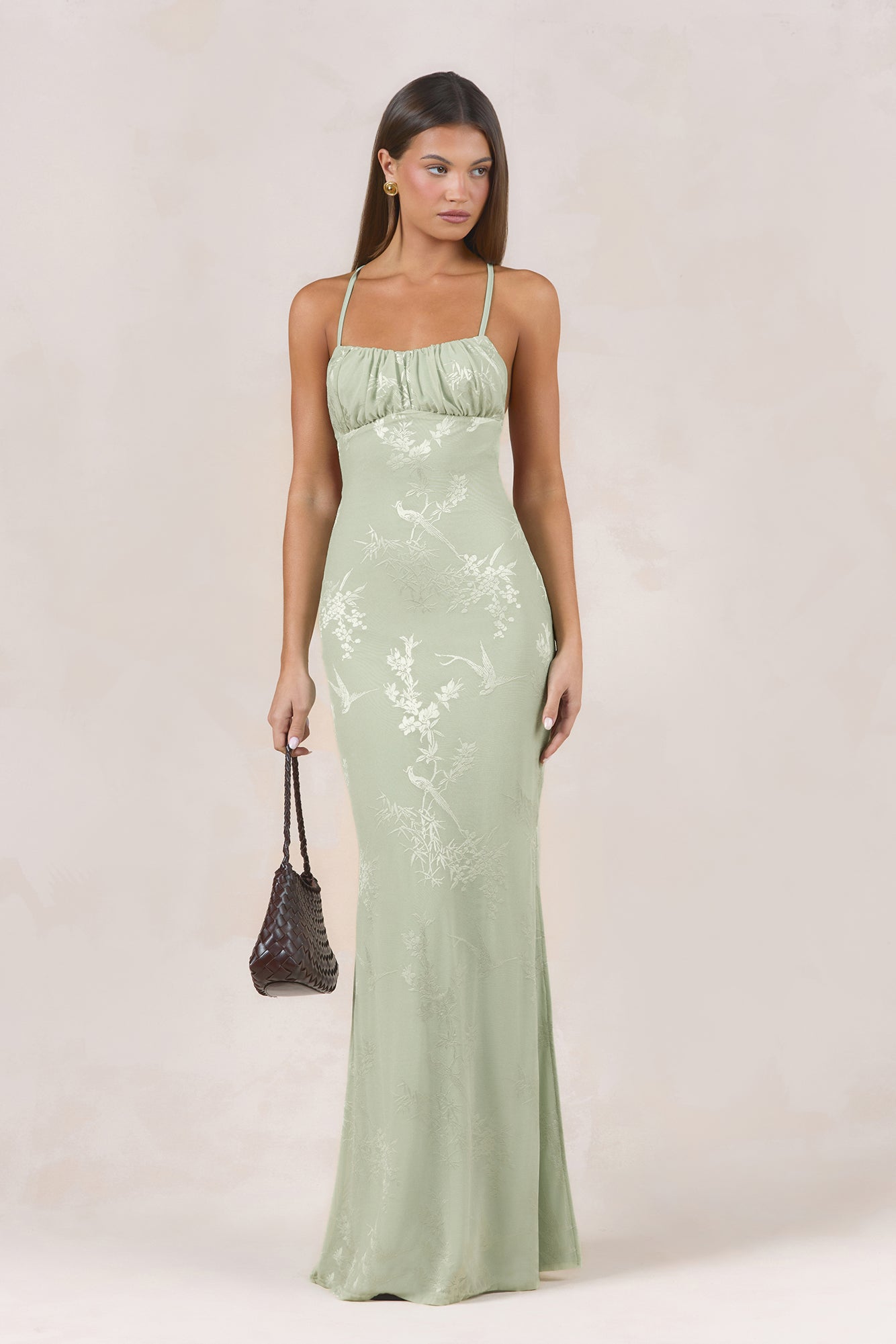 Sun Kissed Society Maxi Dress Sage