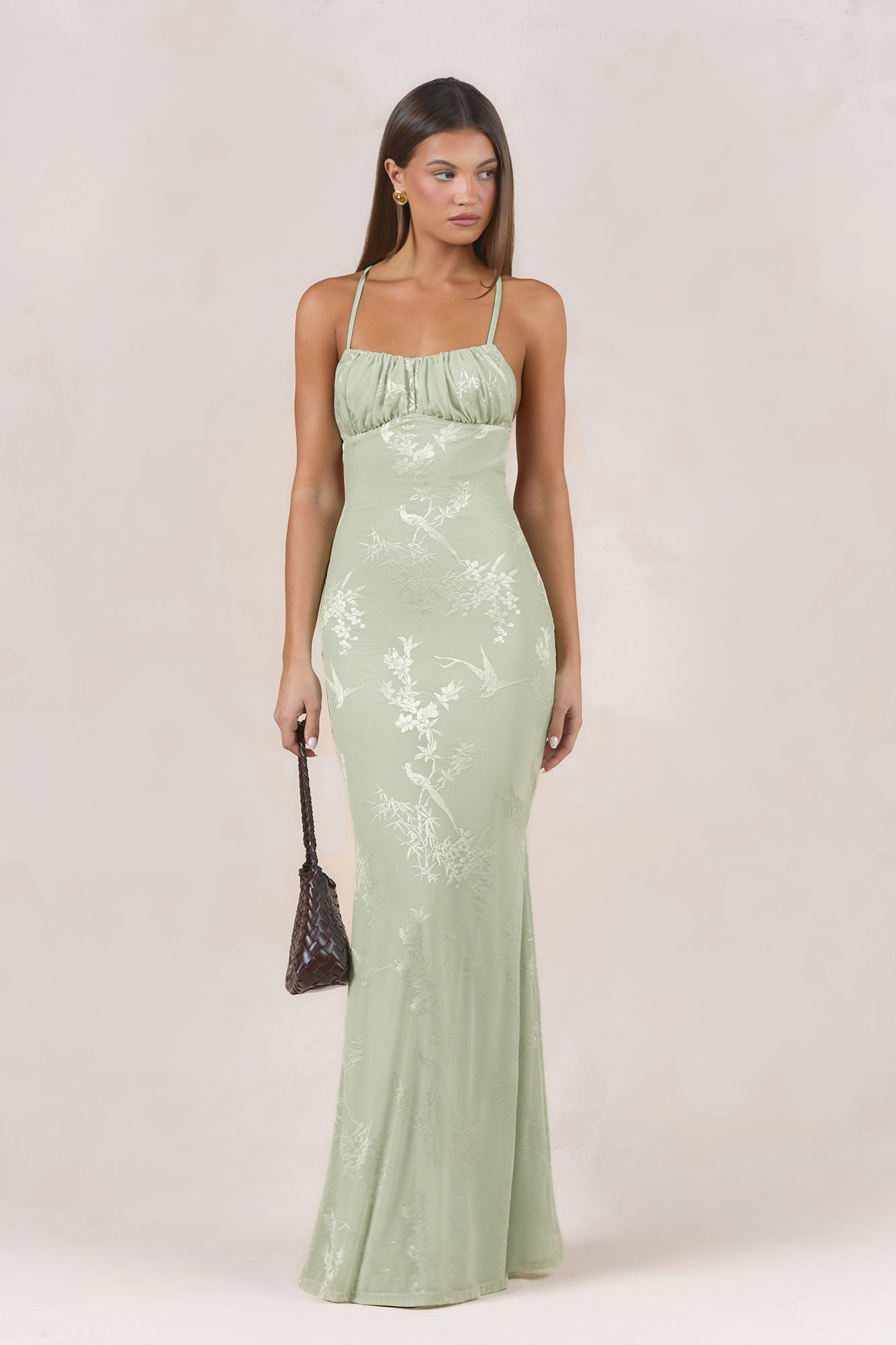 Sun Kissed Society Maxi Dress Sage