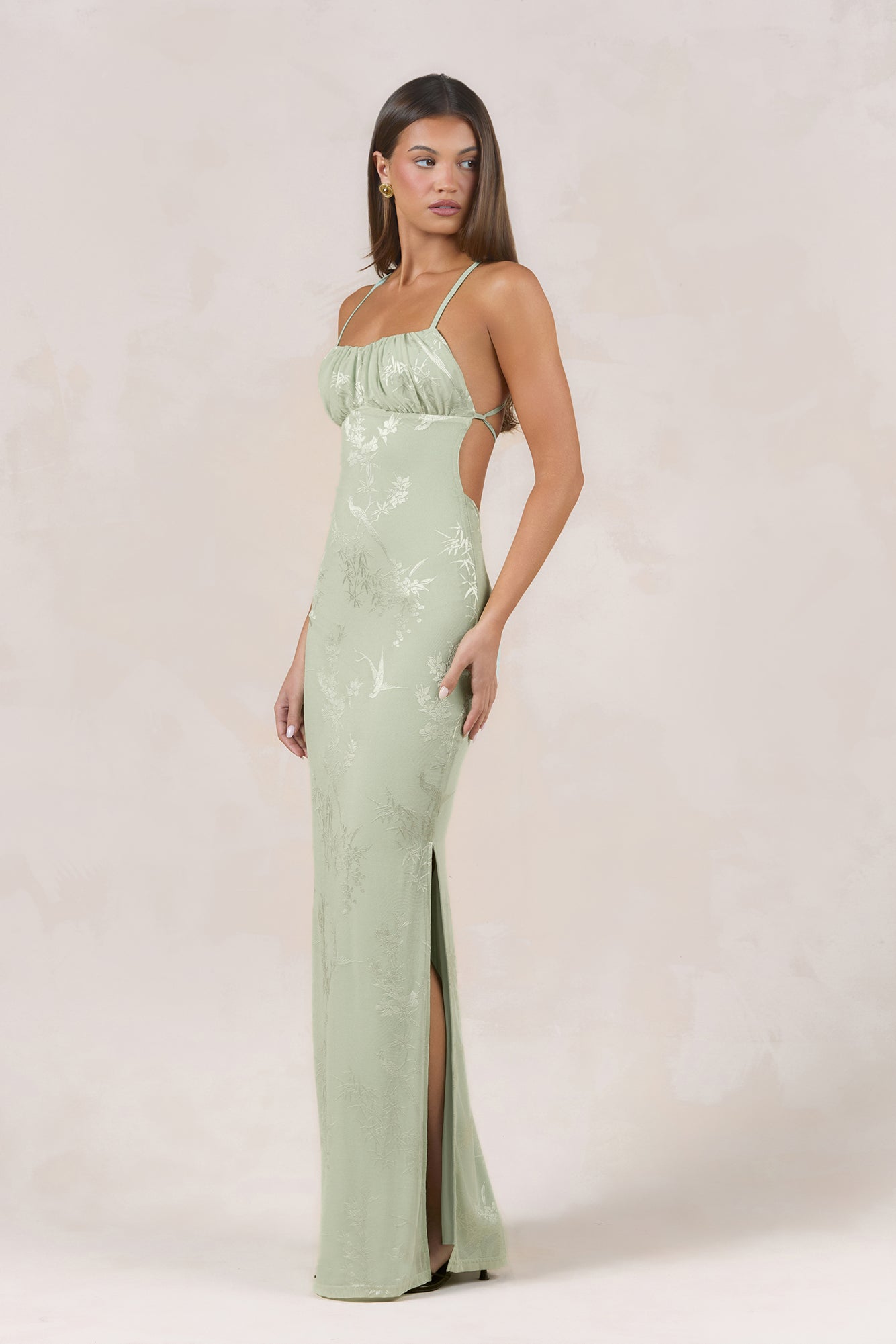 Sun Kissed Society Maxi Dress Sage