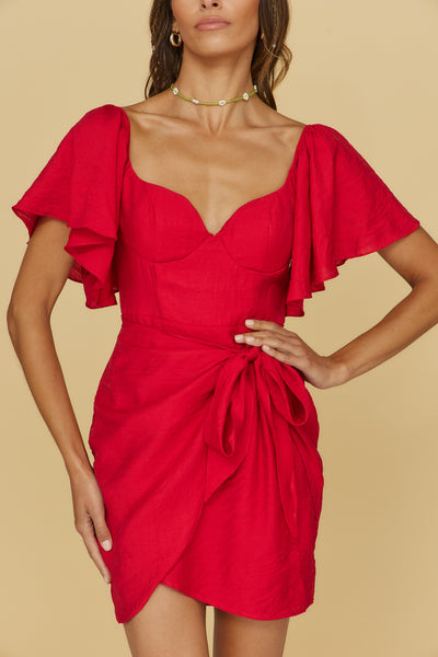 Burning Passion Dress Red