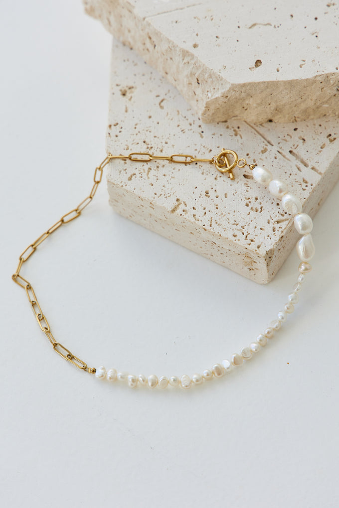 18k Gold Plated Falling Fast Necklace