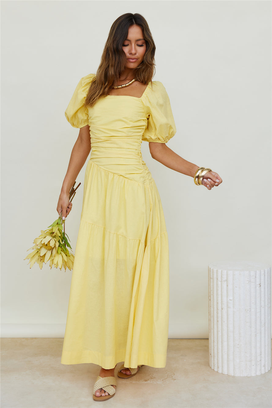 sunbeam yellow bridesmaid dresses Pastel Yellow Satin Bridesmaid Dresses, LTP3243 Laylatailor Shop