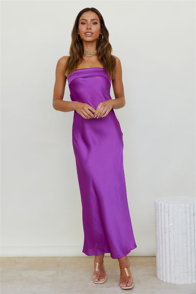 Acadia Maxi Dress Purple