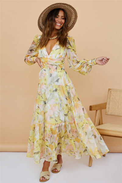 Find Your Truth Maxi Dress Floral