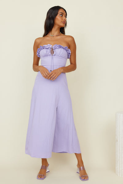 Soft Melody Maxi Dress Purple