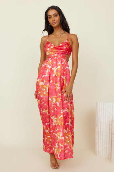 Atelier Of Love Maxi Dress Red
