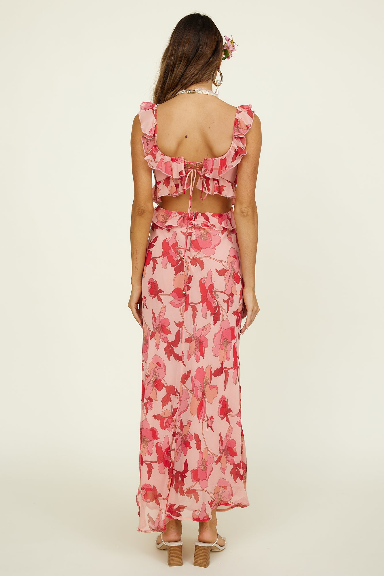 West Coast Drive Maxi Dress Pink | Fortunate One West Coast Drive Maxi Dress Pink | Fortunate One