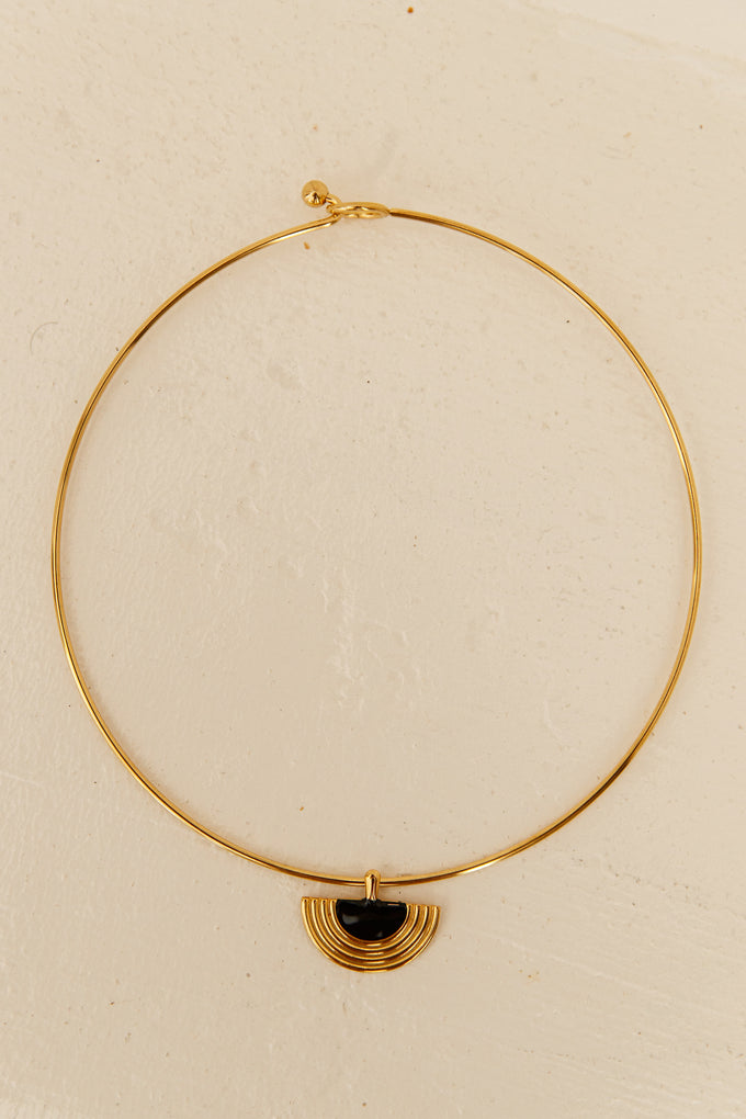 18k Gold Plated Luna Glow Necklace Gold