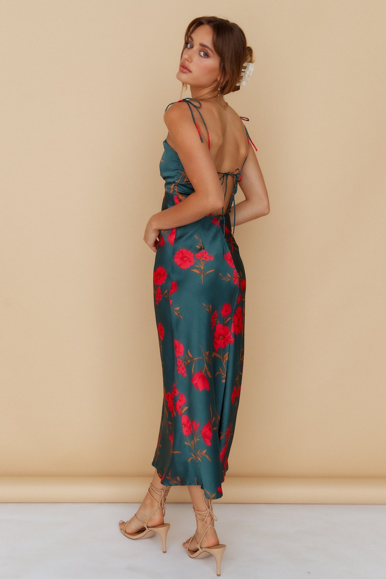 fool me once midi dress HELLO MOLLY Fool Me Once Midi Dress Size XL