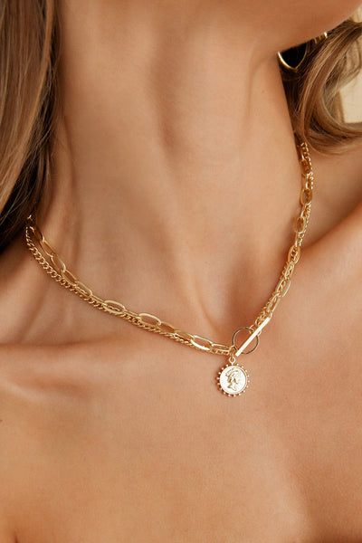 Crown Legacy Necklace Gold