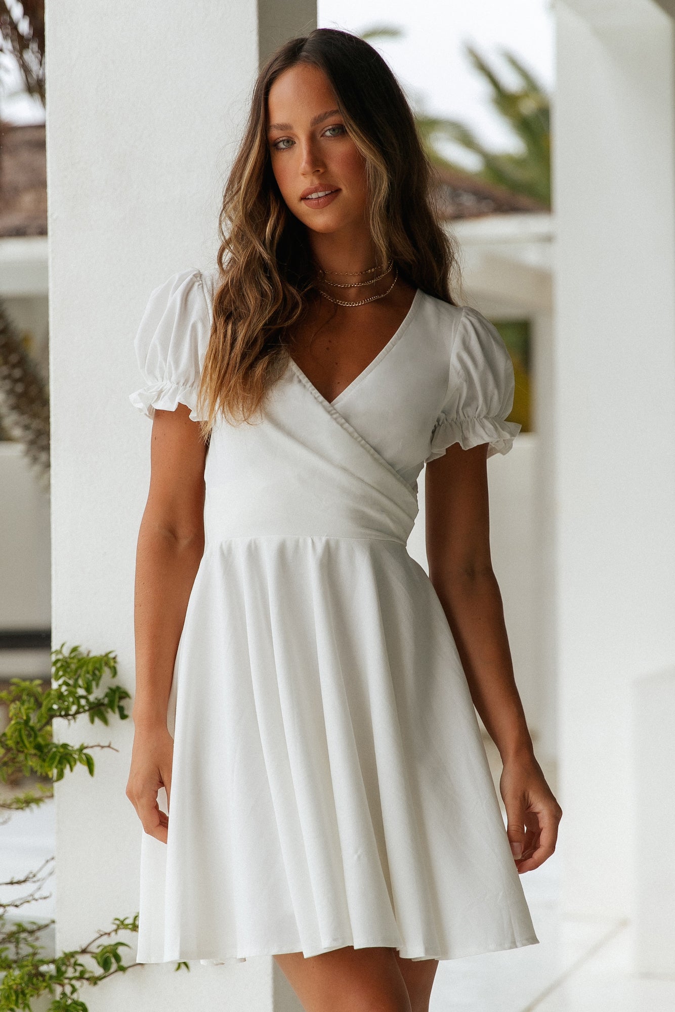 White Shop Sun Dresses White Cotton Dress Summer White Midi Dress