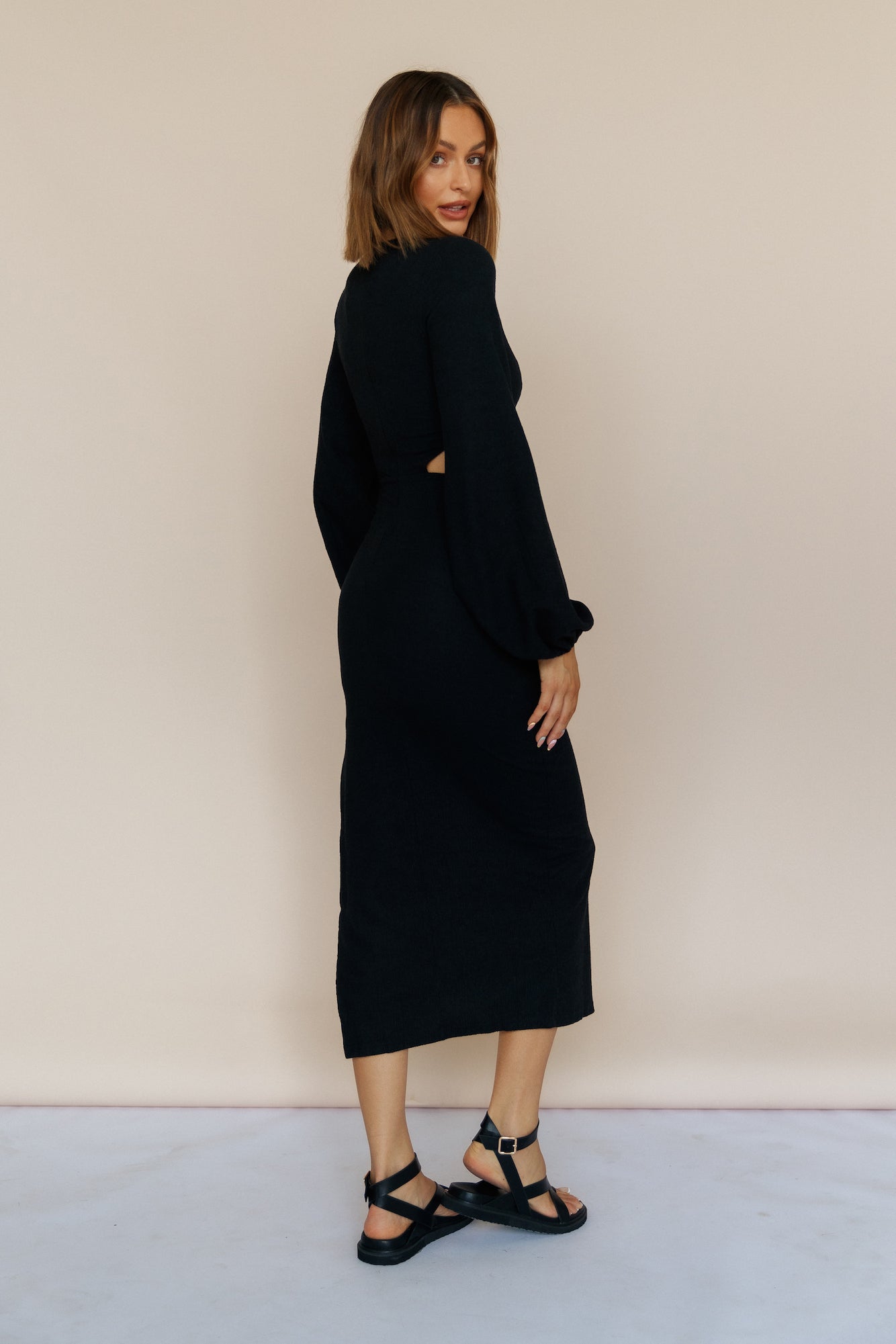 runaway the label midi dress LANI MIDI DRESS - PINK
