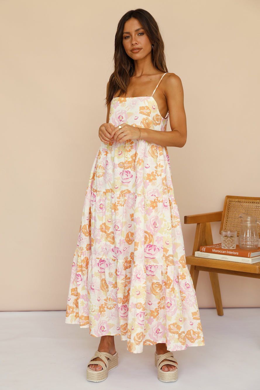 CHARLIE HOLIDAY Isabella Maxi Dress