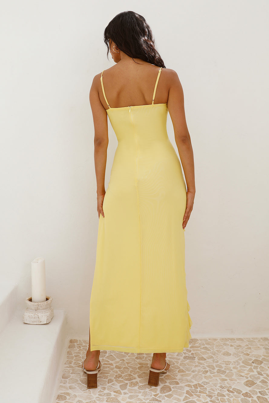 Sacred Maxi Dress - Yellow main image 0