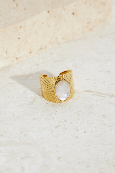 18K Gold Plated Made To Shine Ring Gold
