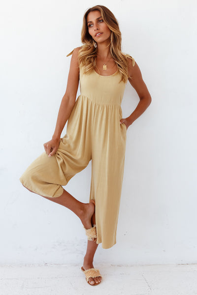 Countryside Jumpsuit Mustard