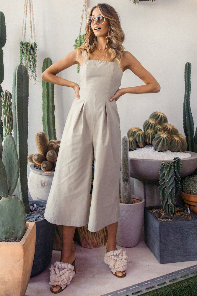 Go Wild Jumpsuit Khaki