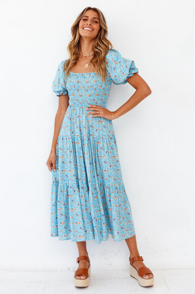 Aquamarine Midi Dress