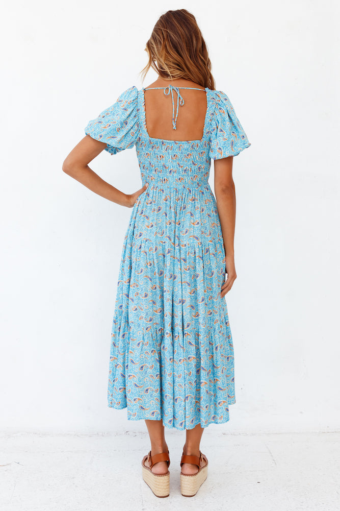 Aquamarine Midi Dress