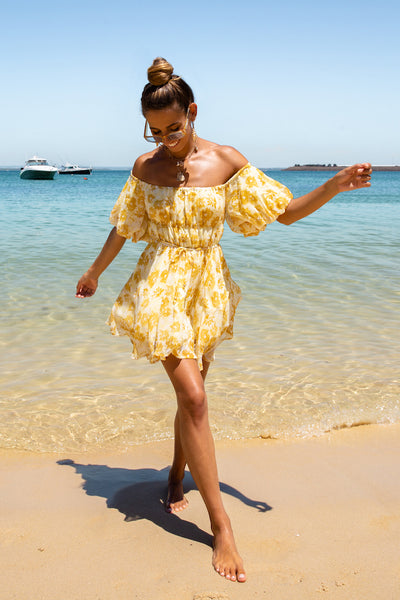 Love In The Sand Dress Yellow