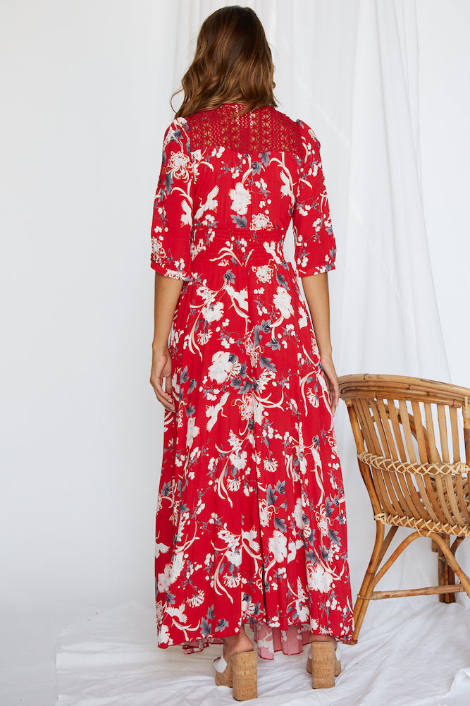 jaase indiana maxi dress Magnolia Print Indiana Maxi- Jaase