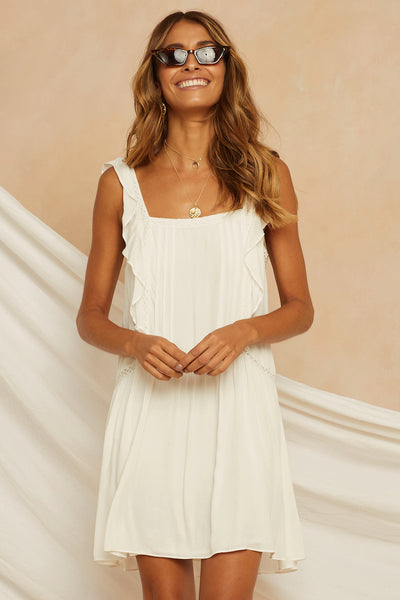 Aspasia Dress White