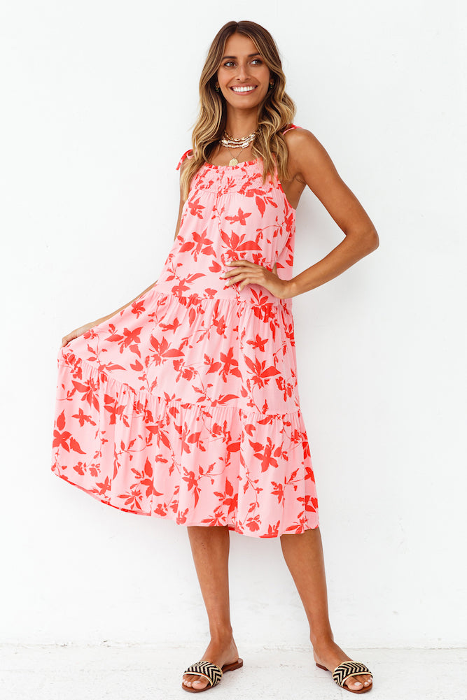 Azalea Springs Midi Dress