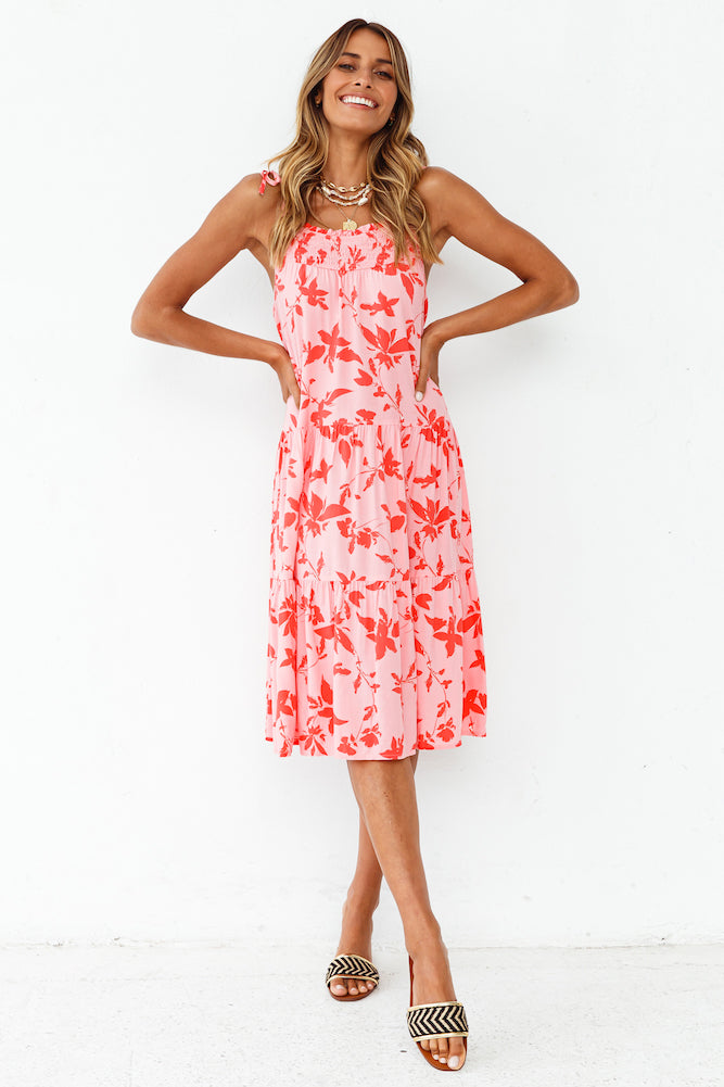 Azalea Springs Midi Dress