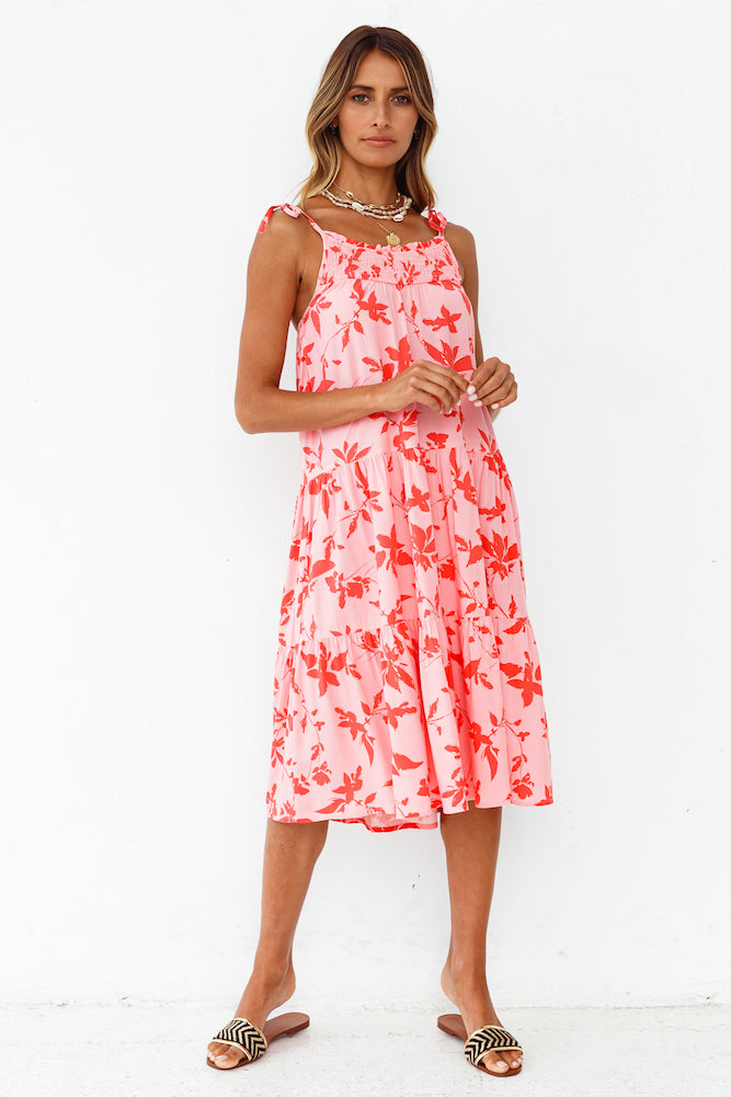 Azalea Springs Midi Dress